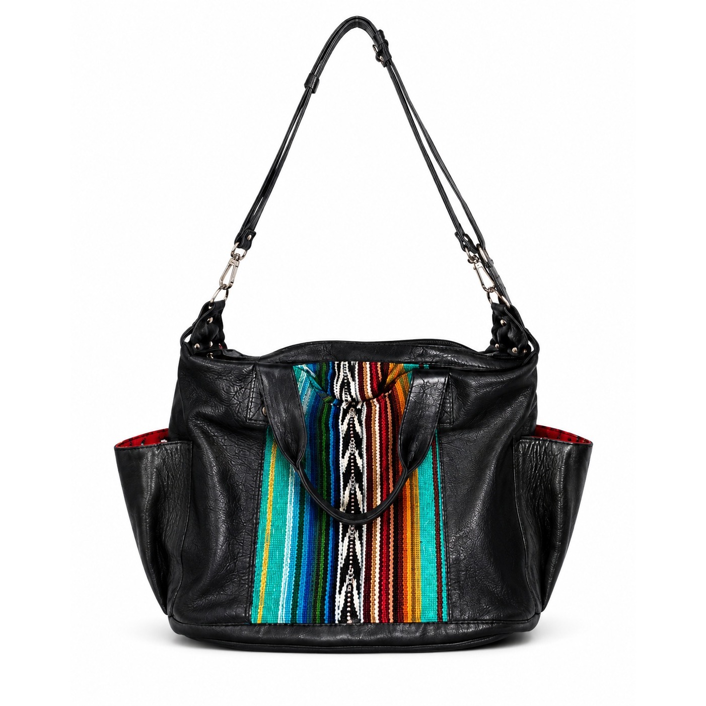 Nena & Co. Artisan Baja Convertible Boho Day Bag (Euc)